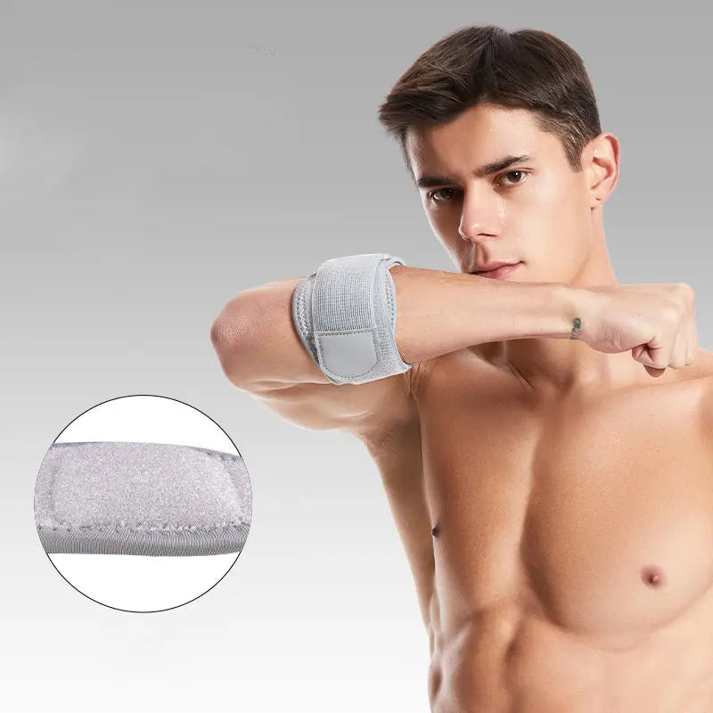 Sports elbow protection tennis badminton breathable pressurized adjustable open strap pressurized elbow protection eprolo