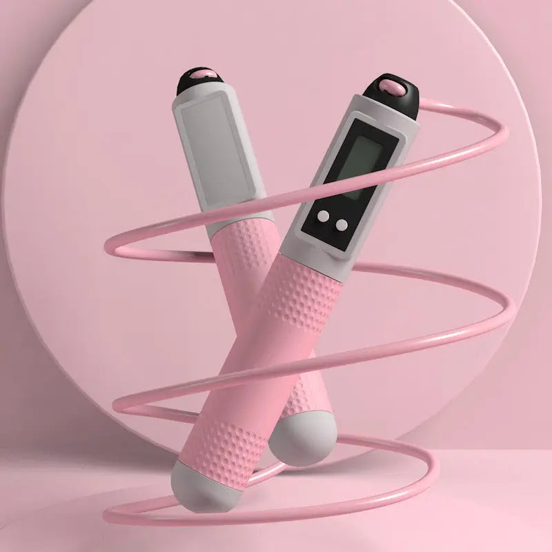 Cordless counting jump rope fitness burning fat sports professional fat reduction girls special indoor weight counting jump rope eprolo