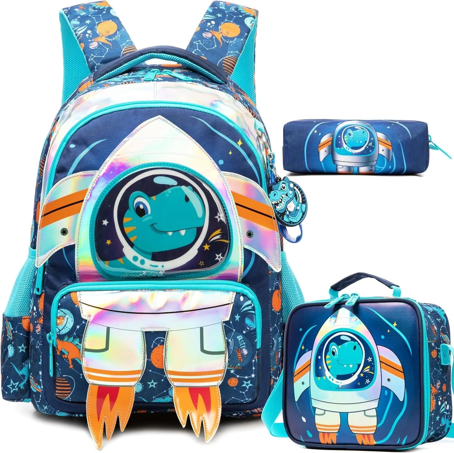Kids Backpack for Girls Cute School Bag Set with Insulated Lunch Tote Back to School Bookbag Perfect Gift for Elementary Student