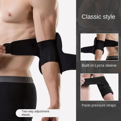 Sports elbow protection men's fitness arm cover arm joint protection warm elbow cover strap protection eprolo