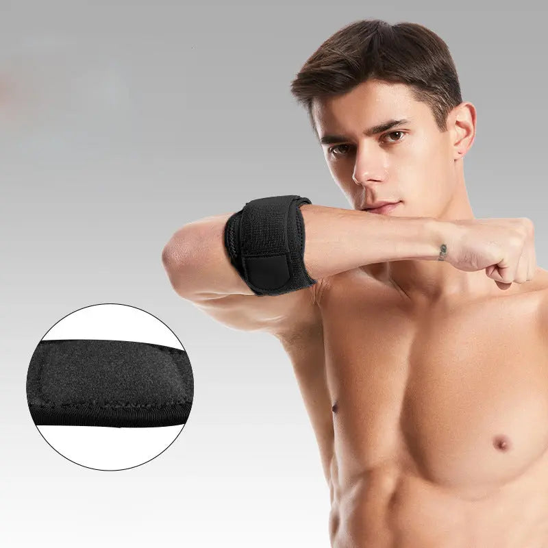Sports elbow protection tennis badminton breathable pressurized adjustable open strap pressurized elbow protection eprolo