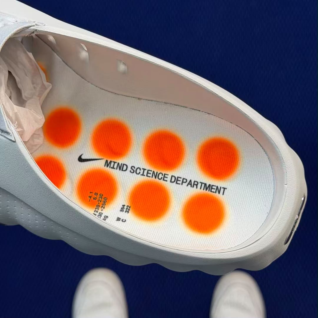 Nike Mind 001 Closed-Toe Athletic Slides (Pre-Game / Recovery Model)
