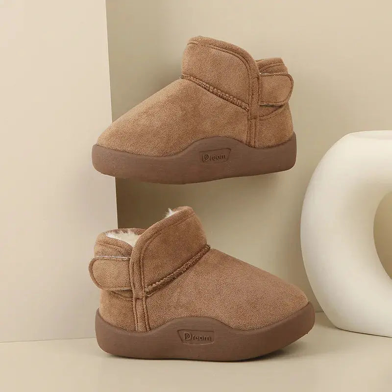 Winter Baby Girl Shoes Toddler Snow Boots Infant Plush Warm Kids Ankle Boots Boys Cotton Shoes eprolo