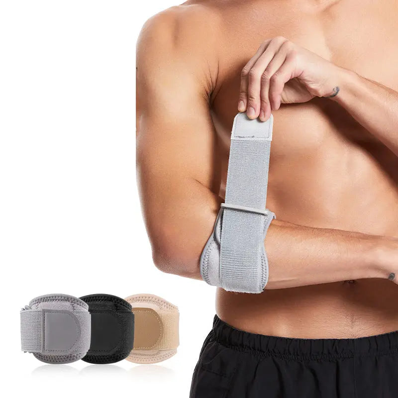 Sports elbow protection tennis badminton breathable pressurized adjustable open strap pressurized elbow protection eprolo