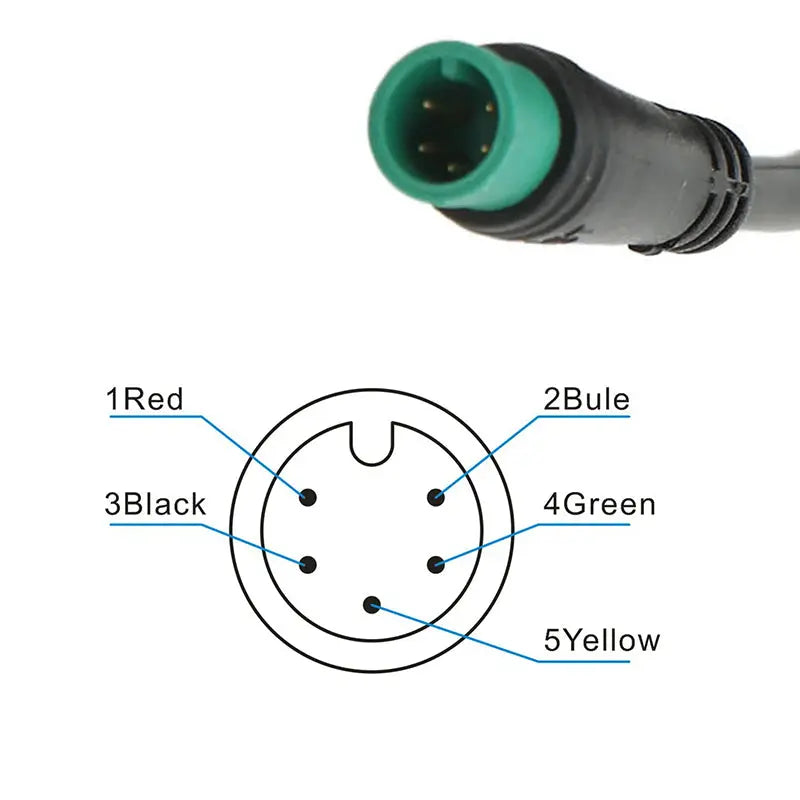 5 - Pin LCD Display Screen for M5 E - bikes: Speedometer & Control Panel, E - bike Accessory eprolo