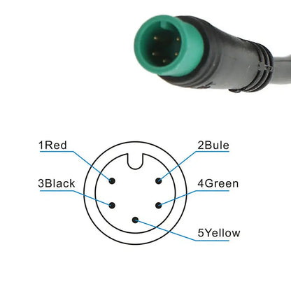 5 - Pin LCD Display Screen for M5 E - bikes: Speedometer & Control Panel, E - bike Accessory eprolo