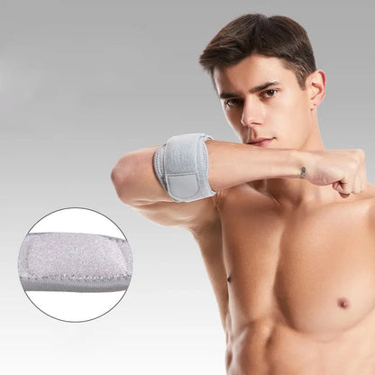 Sports elbow protection tennis badminton breathable pressurized adjustable open strap pressurized elbow protection eprolo