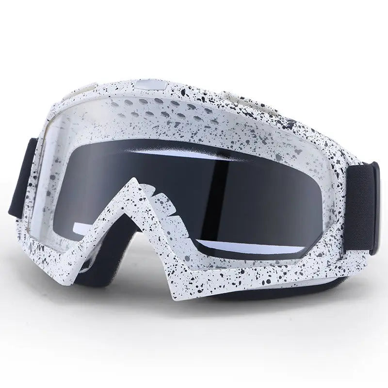 Outdoor Motorcycle Goggles Sheet Face Mask Outdoor Riding Windproof Dust Skiing Cross Country Helmet Goggles eprolo