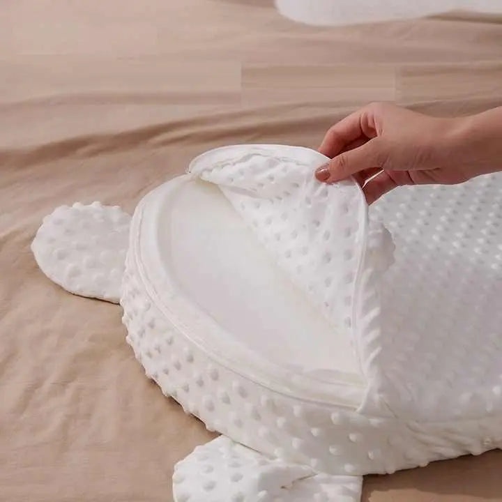 Four season anti milk overflow and choking pillow baby feeding tool baby anti spitting slope pad eprolo