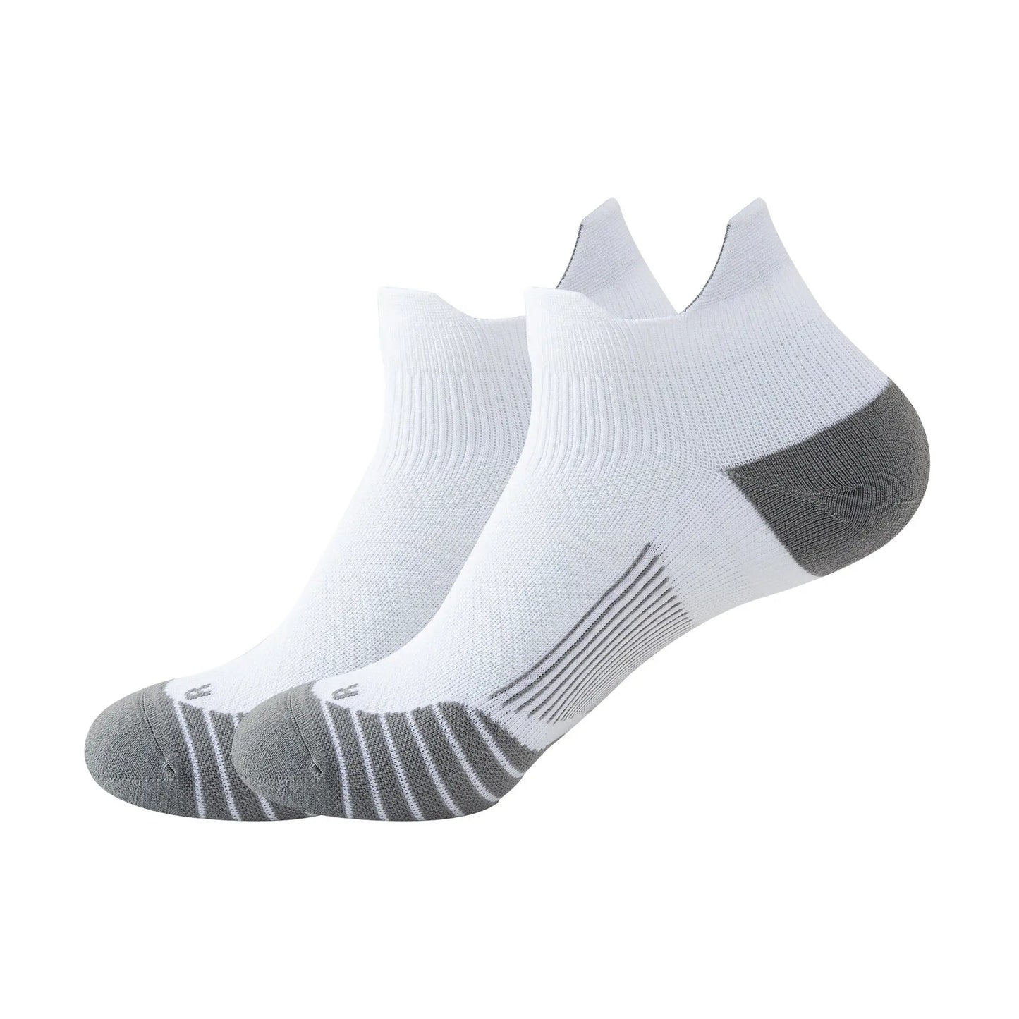 Professional sports socks for men and women, shallow socks for fitness and running, towel bottom, anti slip and wear-resistant sports boat socks eprolo