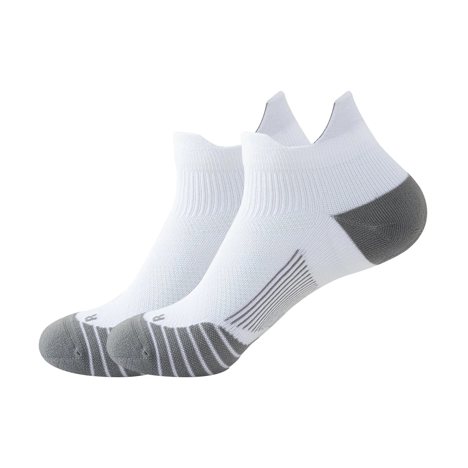 Professional sports socks for men and women, shallow socks for fitness and running, towel bottom, anti slip and wear-resistant sports boat socks eprolo