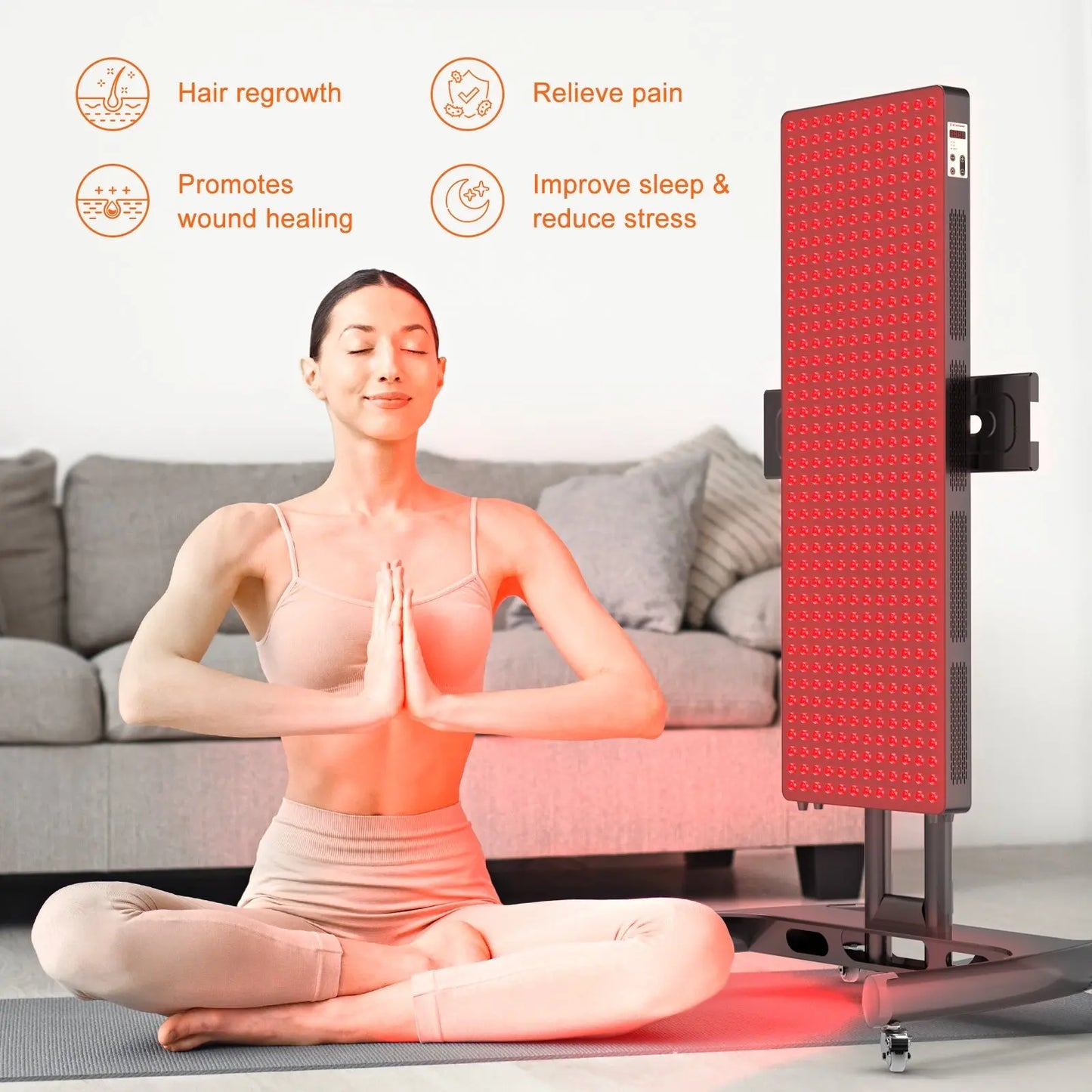 Bontanny Remote Control Series Professional Red Light Therapy Device with Stand Reseller