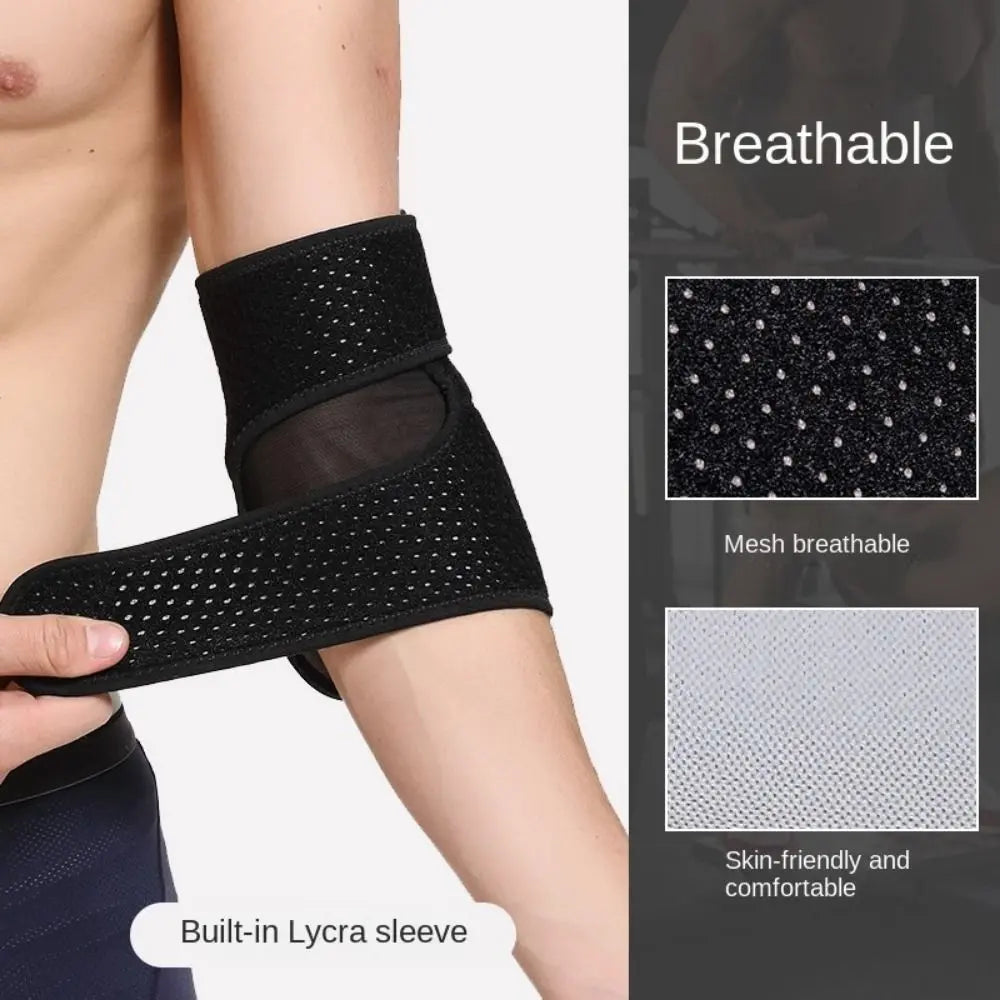 Sports elbow protection men's fitness arm cover arm joint protection warm elbow cover strap protection eprolo