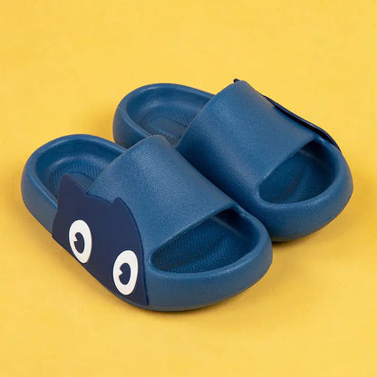 Children's Summer New Cartoon Cute Slime Cute Parent-Child Household Boys And Girls Baby Sandals And Slippers eprolo