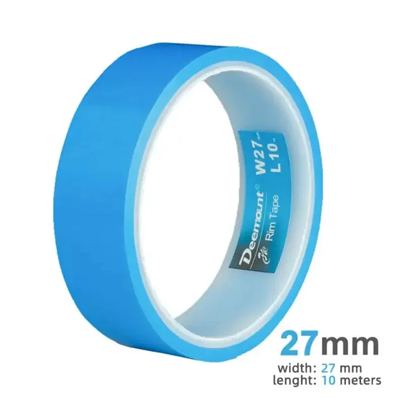 Tensilized Strapping Tape for Tubeless Bicycle Rims, 9.14m long, widths of 23/25/27/29/32/34mm, good residue-holding. eprolo