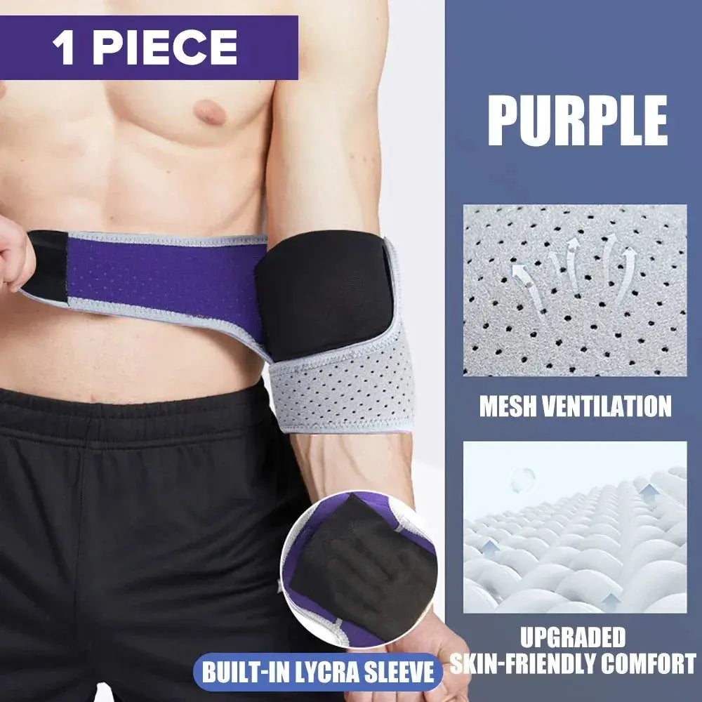 Sports elbow protection men's fitness arm cover arm joint protection warm elbow cover strap protection eprolo