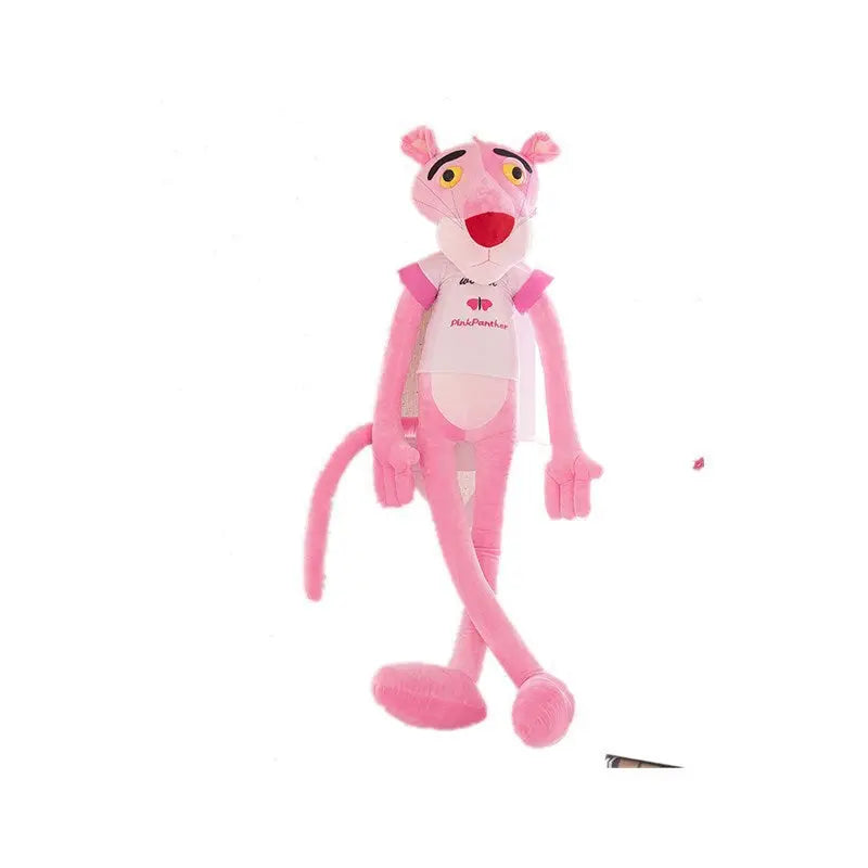 Internet celebrity pink leopard plush toy doll Dalang leopard long legs pink playful leopard jumping tiger large children's gift eprolo