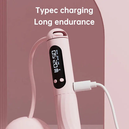 Smart Bluetooth charging skipping rope cordless weight ball weighted adult fitness exercise jumping god sports supplies eprolo