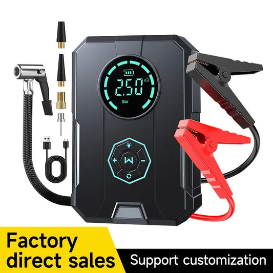Car mounted tire inflator emergency start power supply Jump Starter eprolo