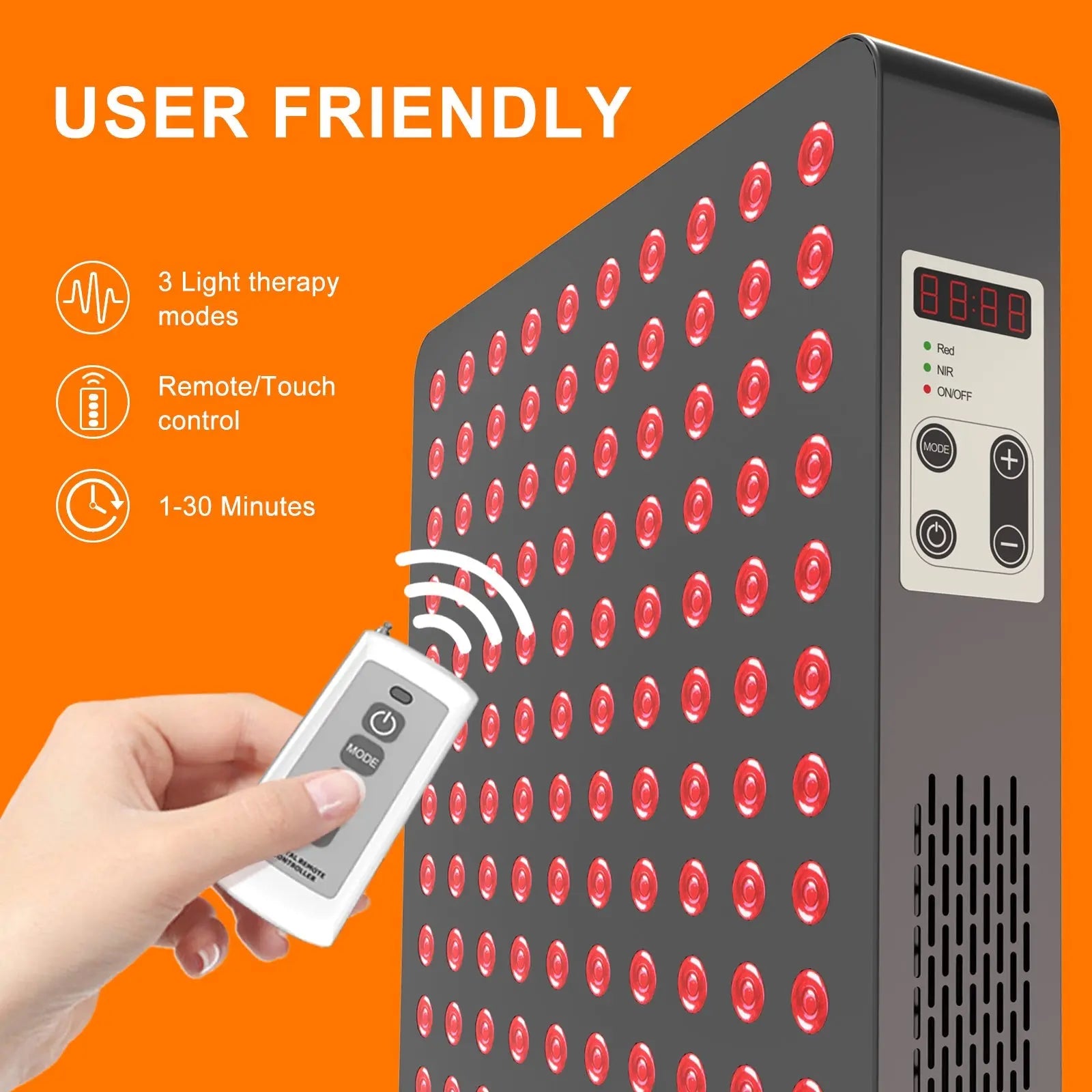 Bontanny Remote Control Series Professional Red Light Therapy Device with Stand Reseller