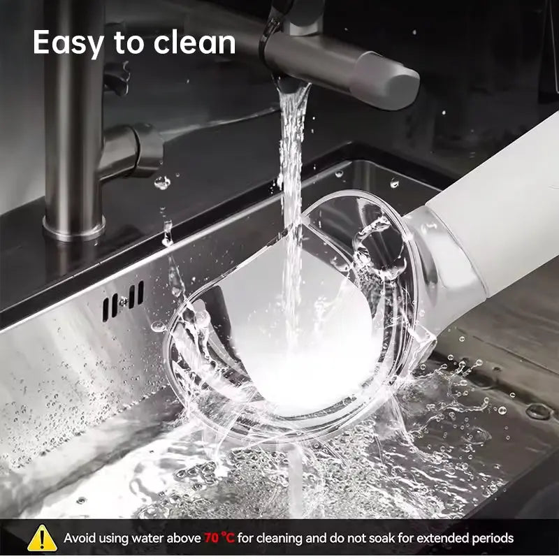 Rechargeable Heated Scoop: Adjustable Temp, Rapid Heat for Ice Cream & More eprolo