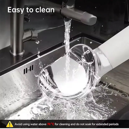 Rechargeable Heated Scoop: Adjustable Temp, Rapid Heat for Ice Cream & More eprolo