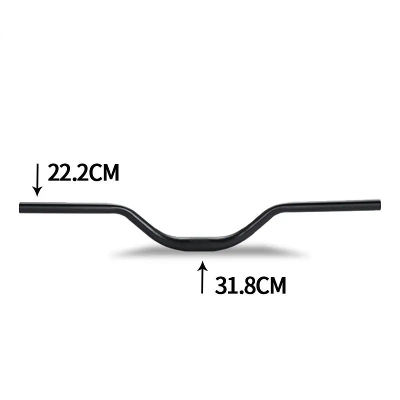 Folding Bike Aluminum Alloy Small Straight Handlebars, also known as Speed Drop Horizontal Handlebars, are essential bicycle acc eprolo