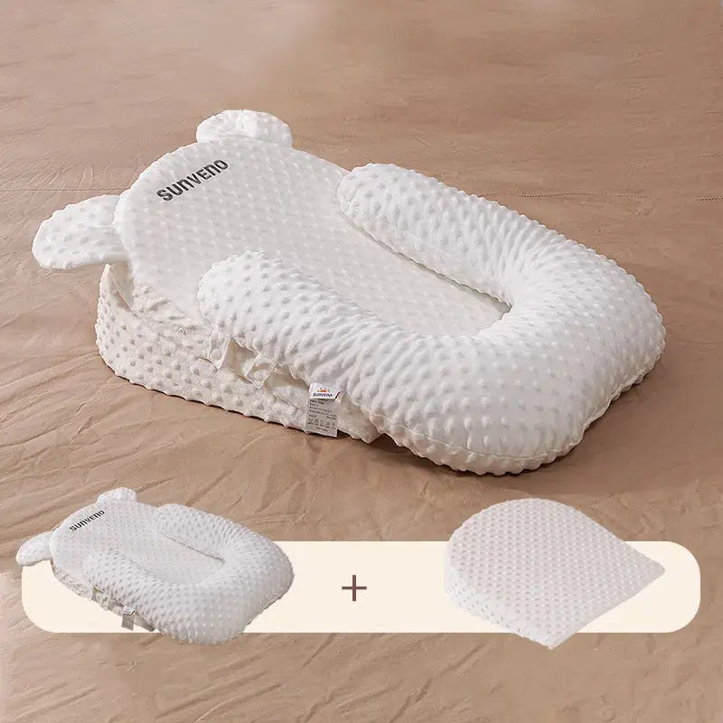 Four season anti milk overflow and choking pillow baby feeding tool baby anti spitting slope pad eprolo