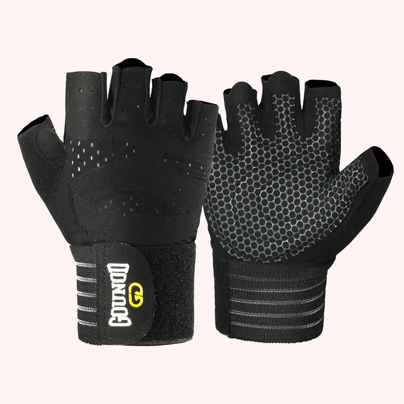 Fitness gloves extended breathable and wear-resistant half finger gloves for exercise eprolo