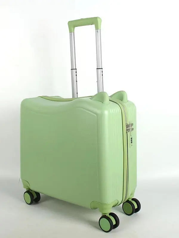 20 inch children's cycling case Cat's ears (Steamed cat-ear shaped bread) travel case mute universal wheel boarding case eprolo