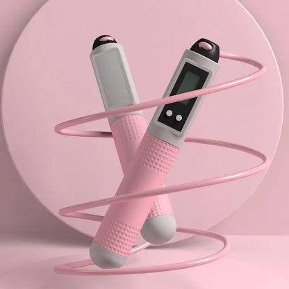 Cordless counting jump rope fitness burning fat sports professional fat reduction girls special indoor weight counting jump rope eprolo