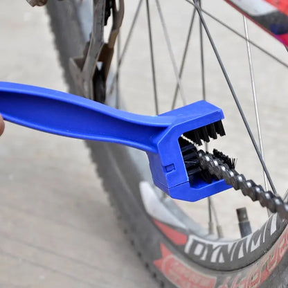 Cleaning Brush, Ideal for motorcycle & bicycle chain and electric car flywheel maintenance, a practical bike accessory. eprolo