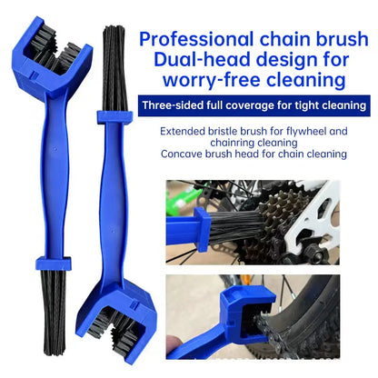 Cleaning Brush, Ideal for motorcycle & bicycle chain and electric car flywheel maintenance, a practical bike accessory. eprolo