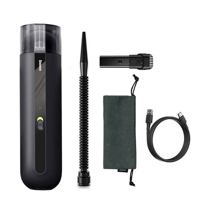 Baseus A2 Car Vacuum Cleaner Mini Handheld Auto Vacuum Cleaner with 5000Pa Powerful Suction For Home & Car & Office eprolo