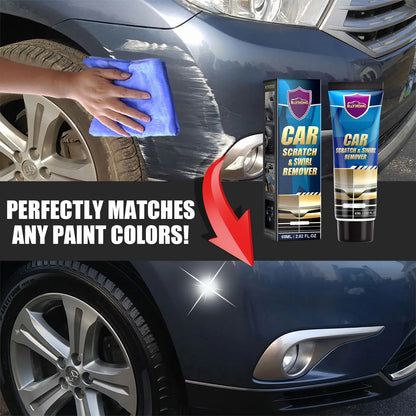 Car Scratch Repair Cream, Car Maintenance Refurbishment Paint Scratches Scratches Polishing Paint Repair Paste eprolo