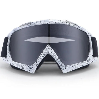 Outdoor Motorcycle Goggles Sheet Face Mask Outdoor Riding Windproof Dust Skiing Cross Country Helmet Goggles eprolo