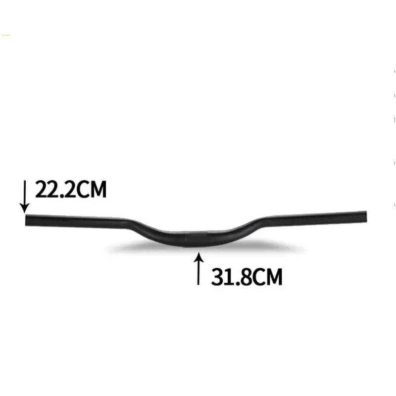 Folding Bike Aluminum Alloy Small Straight Handlebars, also known as Speed Drop Horizontal Handlebars, are essential bicycle acc eprolo