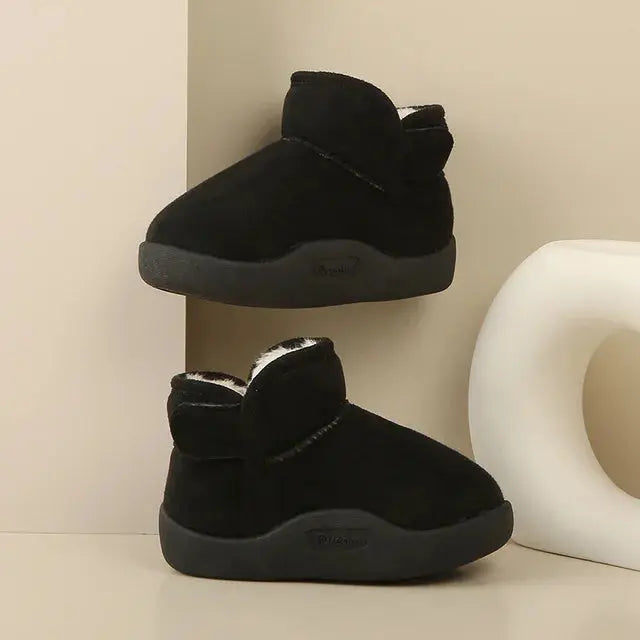 Winter Baby Girl Shoes Toddler Snow Boots Infant Plush Warm Kids Ankle Boots Boys Cotton Shoes eprolo