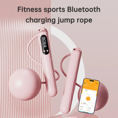 Smart Bluetooth charging skipping rope cordless weight ball weighted adult fitness exercise jumping god sports supplies eprolo