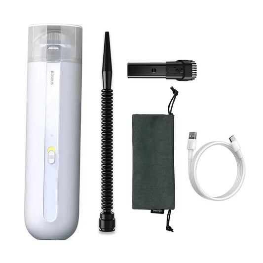 Baseus A2 Car Vacuum Cleaner Mini Handheld Auto Vacuum Cleaner with 5000Pa Powerful Suction For Home & Car & Office eprolo