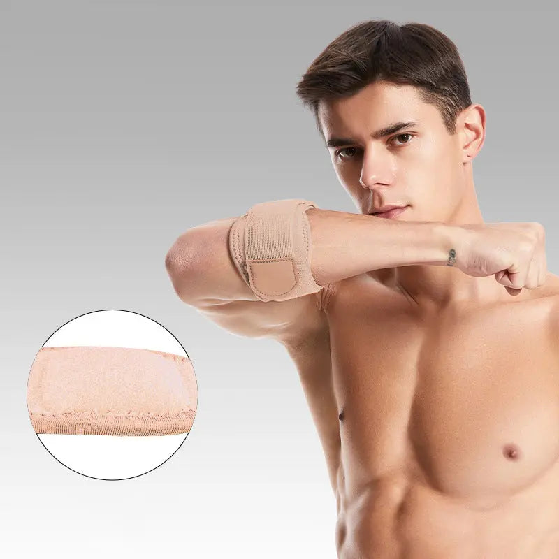 Sports elbow protection tennis badminton breathable pressurized adjustable open strap pressurized elbow protection eprolo
