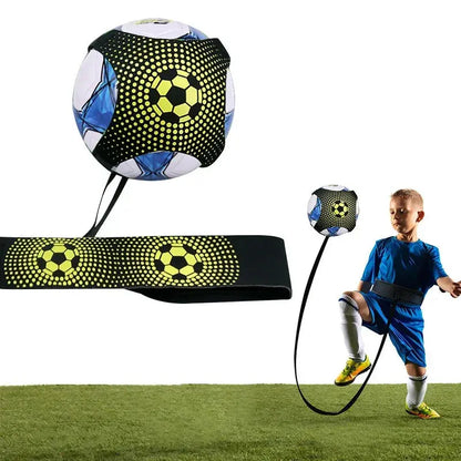 Soccer Ball Juggle Bags Children Auxiliary Circling Training Belt Kids Soccer Kick Trainer Kick Solo Soccer Trainer Football eprolo