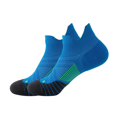 Professional sports socks for men and women, shallow socks for fitness and running, towel bottom, anti slip and wear-resistant sports boat socks eprolo