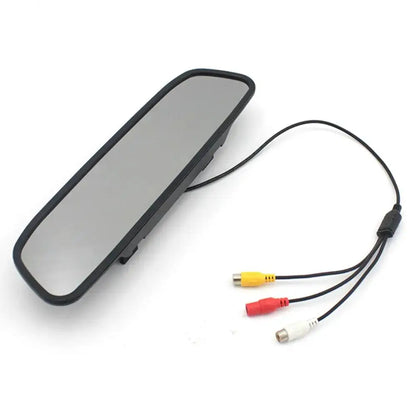 Rearview Mirror Camera Dvr 4.3-inch Rear View Mirror + Reversing Camera Wireless Car Reversing Camera Automobile Video Recorder eprolo