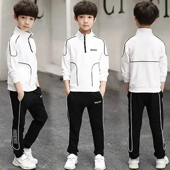 Spring Autumn Teenager Boys Clothing Sets Child Reseller