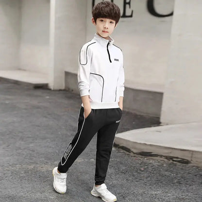 Spring Autumn Teenager Boys Clothing Sets Child Reseller