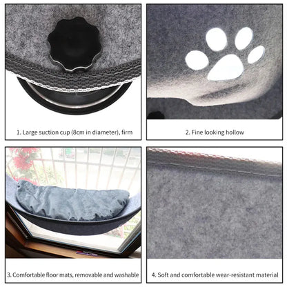 Cat Window Hammock With Strong Suction Cups Reseller