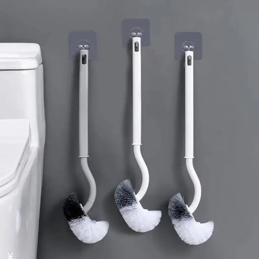 Bathroom Wall-mounted S-type Toilet Curve Brush Reseller