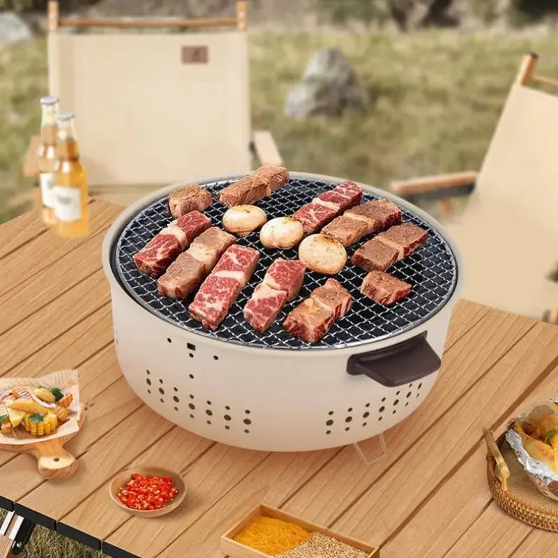 Portable Barbecue Grill Korean Charcoal Stove Reseller