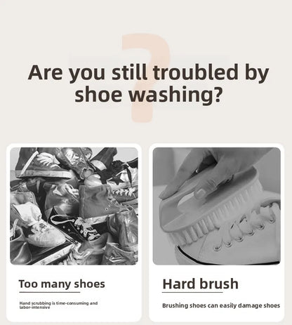 Shoe Washing Machine Automatic Shoe Brushing Machine Roller Type Household Shoe Washing Artifact Small Sock Washing